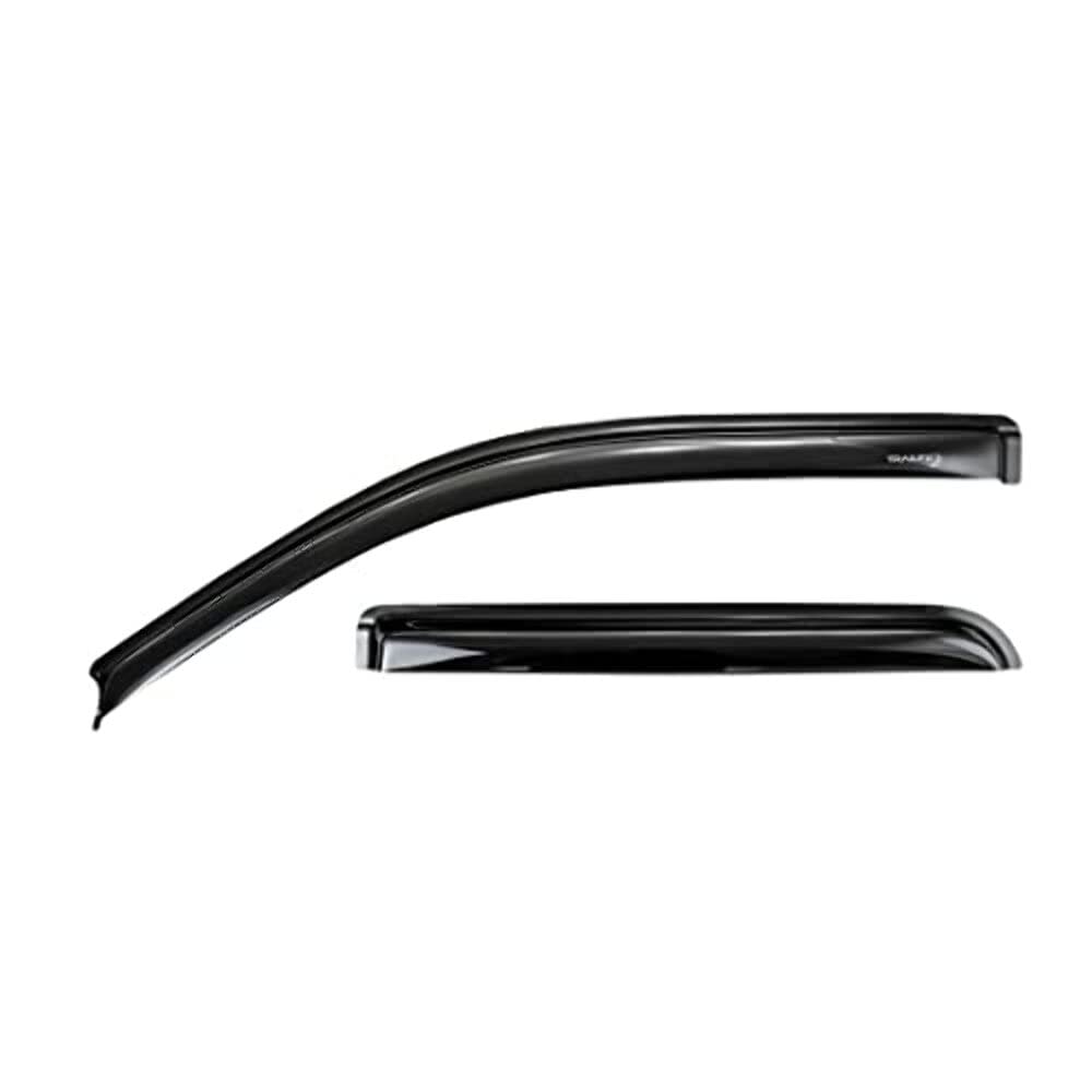 Trailfx Rain Guard Tape On Window Vent Visors Acrylic With A Smoke Tint 2 Piece Compatible With F250/350 99-16 - 2503H