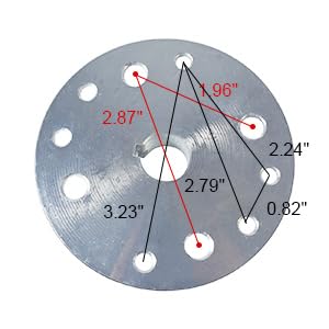 CPVNQMDG Steel Sprocket Hub for Go Kart 3/4'' Bore & 3/16'' Keyway for Mini Bike 212cc 196cc 6.5hp Dune Buggies Drift Trike Heav
