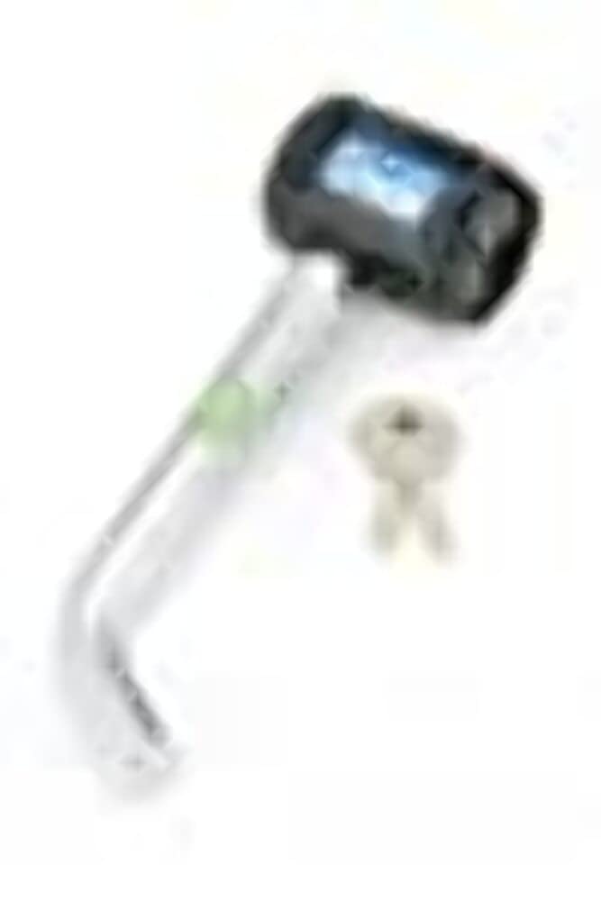 Reese Towpower 7057830 Ez Access Ii Chrome Class Iii-V Bent Receiver Lock (5/8'')