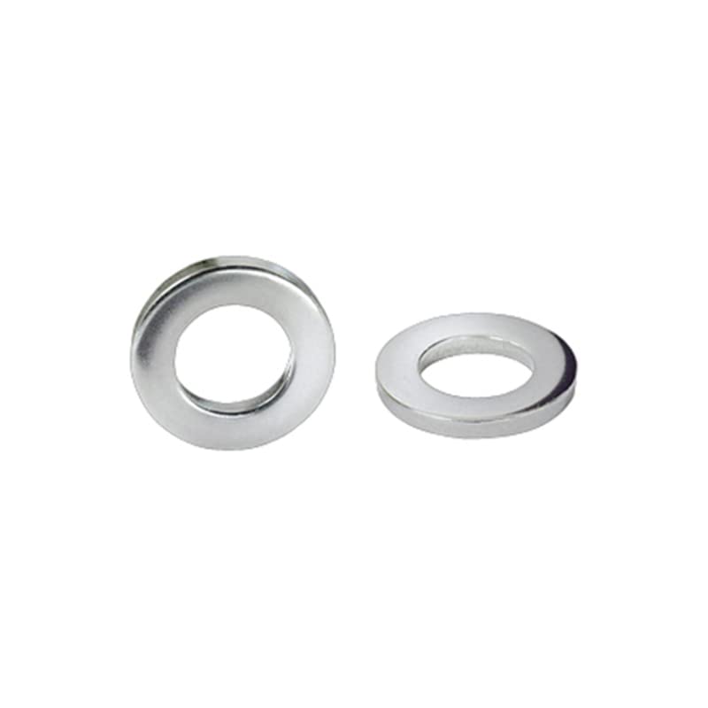 Mcgard 78713 Stainless Steel Cragar Center Hole Mag Washer - Pack Of 10,Silver
