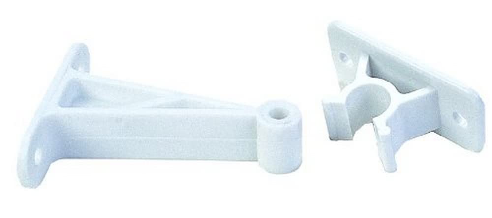 Jr Products 10204 C-Clip Door Holder - 3'',Off White