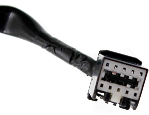 Kool Vue Left Power Non-Heated Door Mirror Compatible With Dodge Dart 2013-2015 Without Signal Light, Blind Spot Feature & Puddle Lamp Paintable