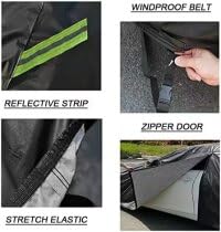 Koukou Waterproof Suv Car Cover Suitable For Honda Hrv From 1998 To 2025, 7 Layers Heavy Duty Car Cover Waterproof All Weather W