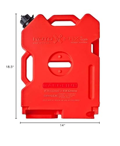 RotopaX 2 Gallon Gasoline Pack