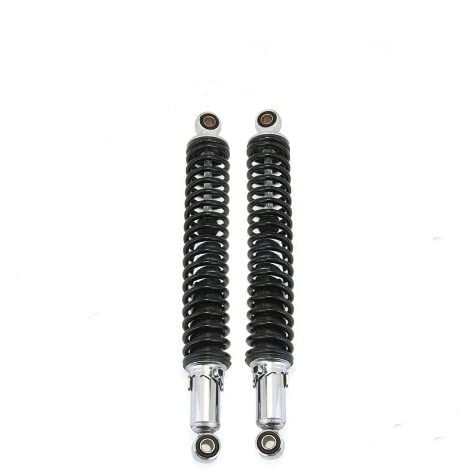 Hegeiis 400mm 15.75 inch 7mm Spring Universal Motorcycle Shock Absorber Rear Suspension ATV Quad Scooter Dirt Bike For XL185 XL1