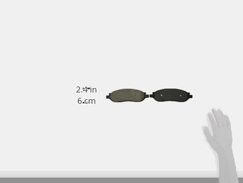 Raybestos Sgd1068M Service Grade Semi-Metallic Disc Brake Pad Set