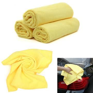 KTM Healthcare 60 * 40cm Car Cleaning Wash Polish Soft Towel Cloth Absorbent Microfiber