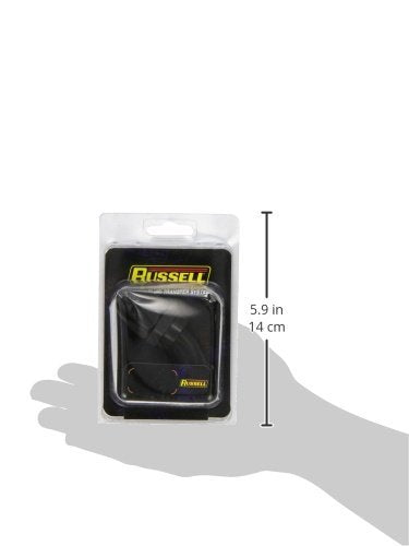 Russell/Edel Russell Performance -10 An Black 45 Degree Full Flow Hose End
