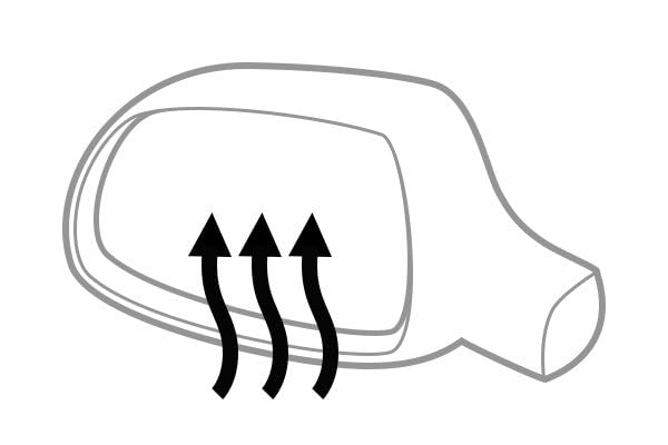 Trq Right Mirror Passenger Side Compatible With 2003-2006 Infiniti G35 In1321104 In1321105