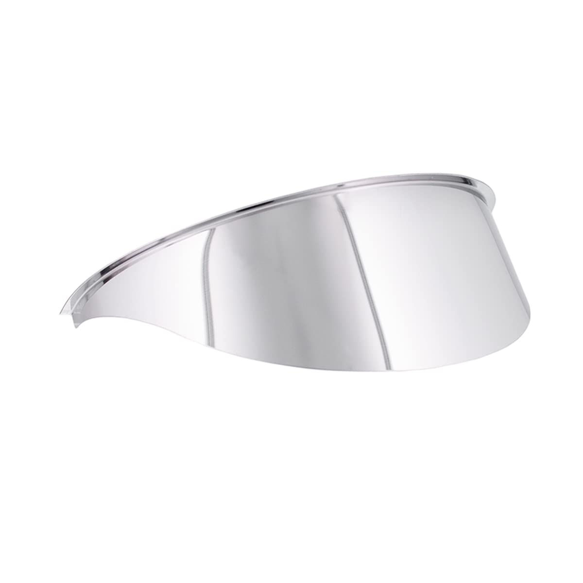 United Pacific 10468 Stainless Steel Round Headlight Visor For 7    & 5     Headlights, Highly Polished, Machine Tooling - One V