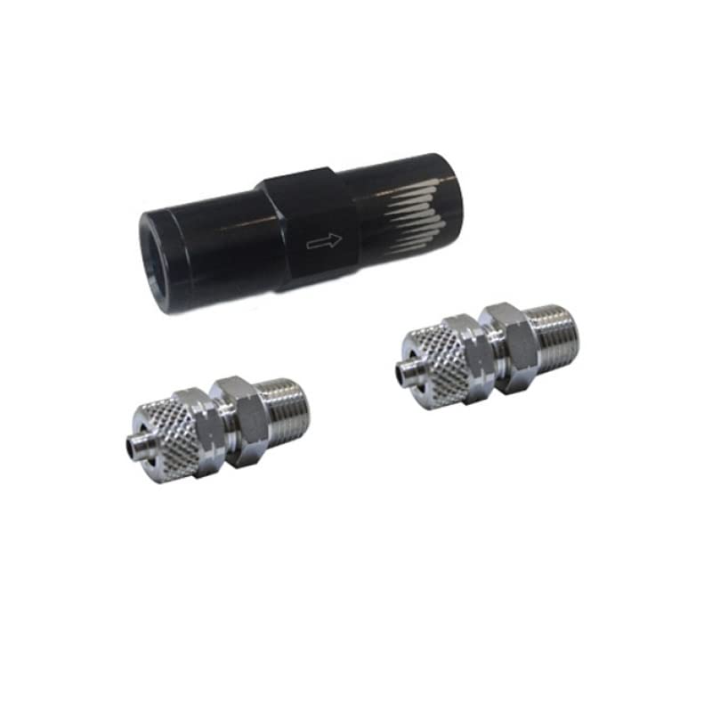 Snow Performance High Flow Water-Methanol Check Valve Quick-Connect Fittings (For 1/4In. Tubing)