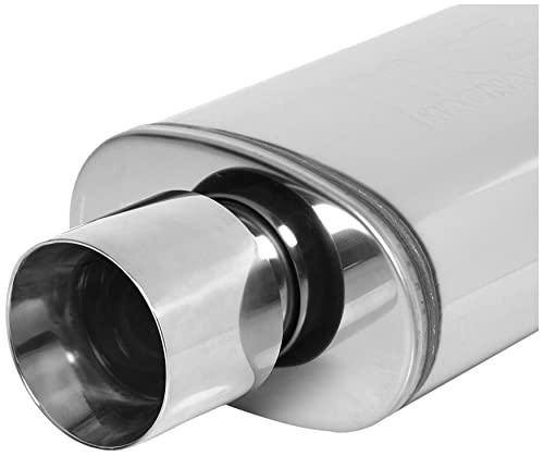 Magnaflow Street Oval Straight-Through Performance Muffler With Tip