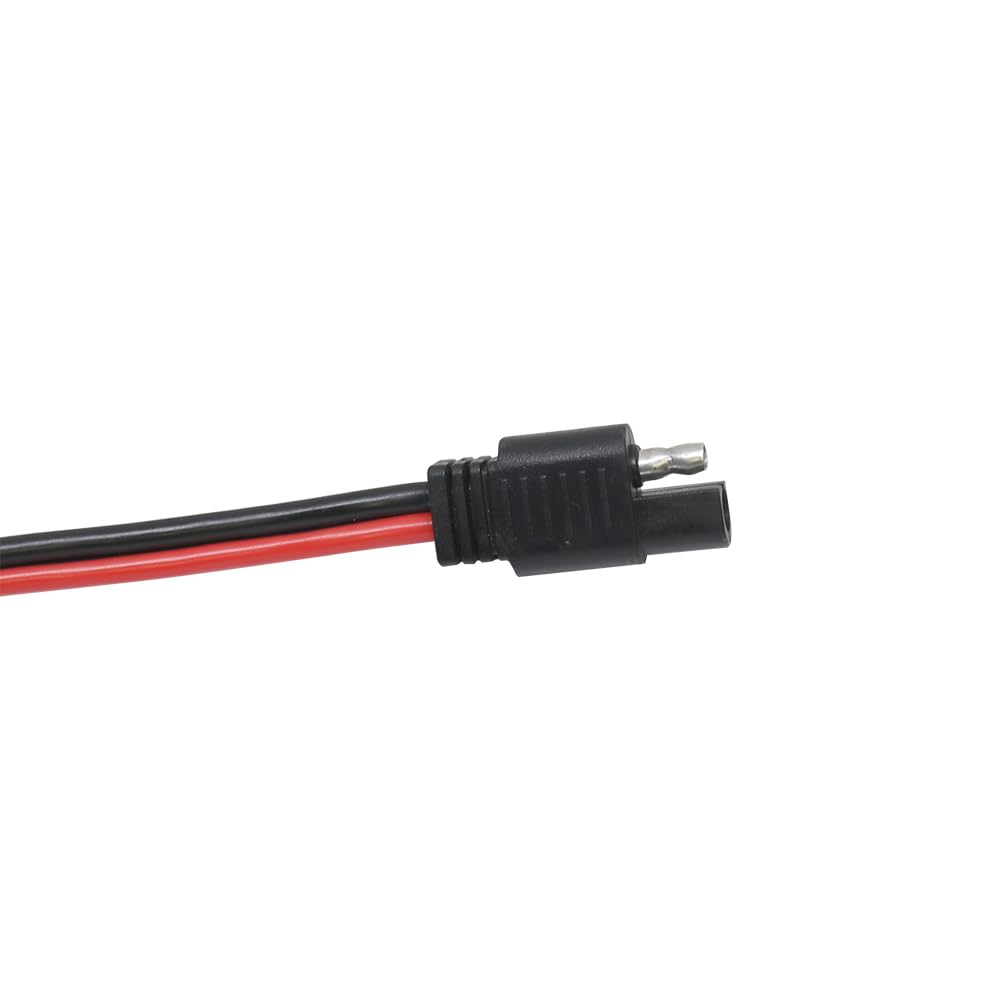 Valley Industries 12-Volt Heavy-Duty Alligator Clamp Wire Harness - 12AWG, 20AMP, 8-feet