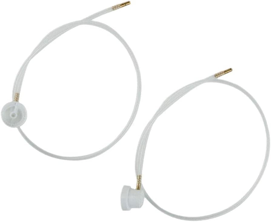 2 Pcs 2Xaerosol Nozzle W/ 19.69In. 360 Degrees Extension Hose For Male Stem Spray Cans Fluid Auto Car Nozzle Film 4.5Mm Extensio