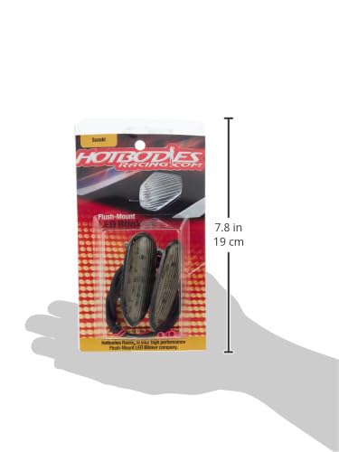 Hotbodies Racing S06Gs-Sig-Smk Led Blinker/Mirror Block-Off With Smoke Lens