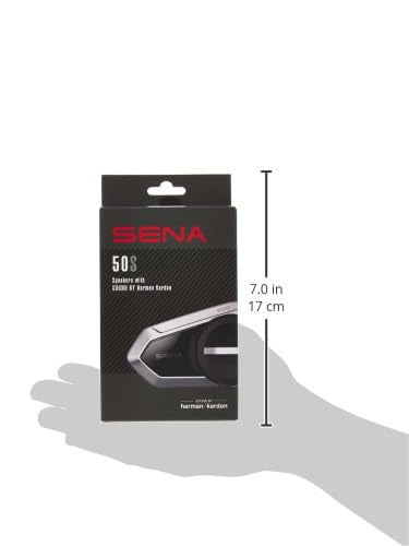 Sena 50S Speakers With Sound By Harman Kardon (50S-A0102), Black