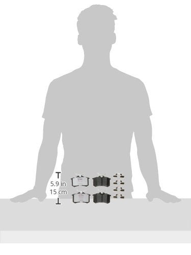 Raybestos Element3 Eht Replacement Rear Brake Pad Set For Select Audi A4/A6/Tt And Volkswagen Beetle/Cabrio/Golf/Jetta/Passat Mo