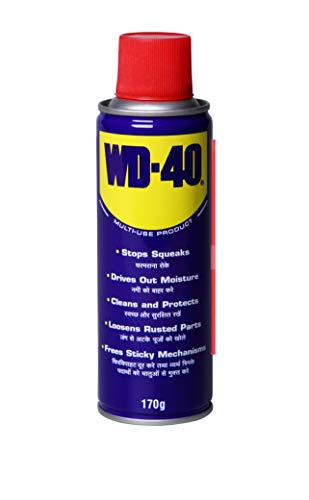 Wd40, Multipurpose Spray, Lubricant, Rust Remover, Cleans Bike Chains, Squeak Noise Remover, Stain Remover, And Cleaning Agent,