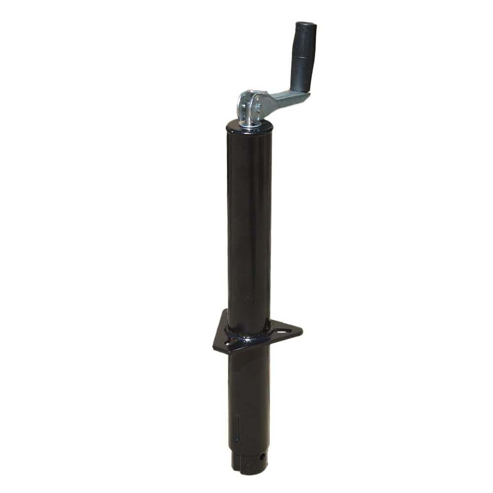 Bastion Distribution Top-Wind A-Frame Trailer Jack | 5000Lb Capacity A-Frame | Great For Trailers, Boats, Campers, & More | Powd