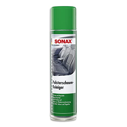 Sonax Foam Upholstery Cleaner 400Ml | DeepCleaning Foam For Upholstery, Carpets & Textiles | Effectively Removes Stubborn Dirt 