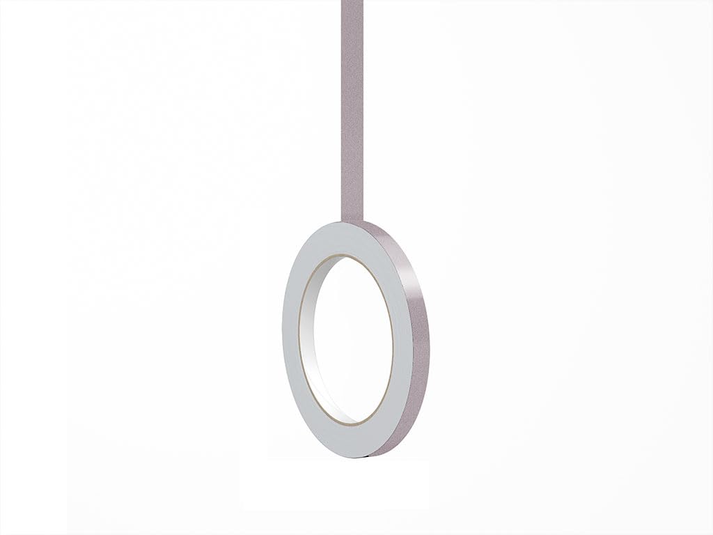 3M 50 Silver Gloss Vinyl Pinstriping Tape - Vinyl Striping Lines Stickers, Striping (1/4In X 150Ft Roll)