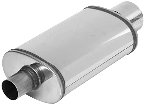 Magnaflow Street Oval Straight-Through Performance Muffler With Tip