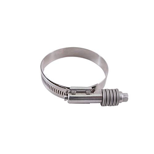 Mishimoto - Mmclamp-Ctwg-66 Constant Tension Worm Gear Clamp, 1.77'-2.60' (45Mm-66Mm) Silver