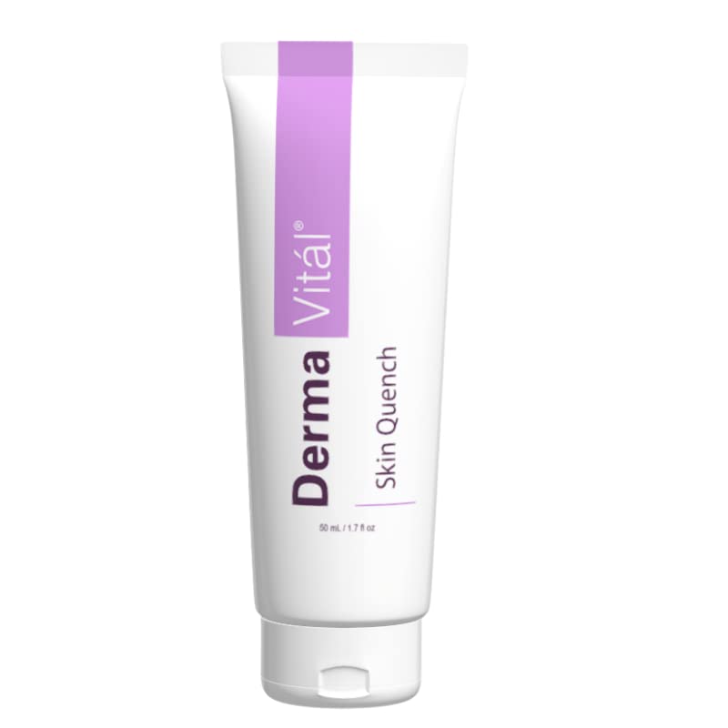 DermaVit?l Skin Quench Facial Moisturizer for DermaWand - Face Moisturizer  Cream Combines Argireline  Sodium Hyaluronate and Aloe Vera - Reduce the Appearance of Wrinkles - 1oz-New