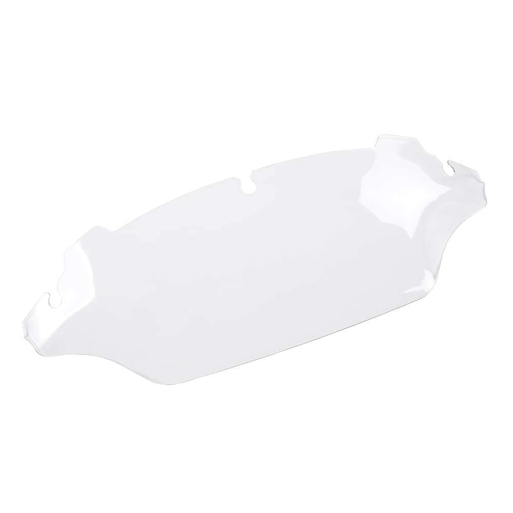 Wynmoto Clear 7 Wave Windshield Windscreen Compatible For 2014-2022 Harley Davidson Touring Street Glide Electra Glide Ultra Classic Glide Tri Glide 2015 2016 2017 2018 2019 2020 2021 2022 (Tint)