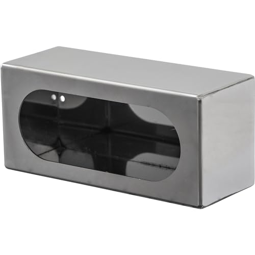 Buyers Products Lb383Sst Single Oval Light Box, Stainless Steel, 3'' X 8'' X 3''