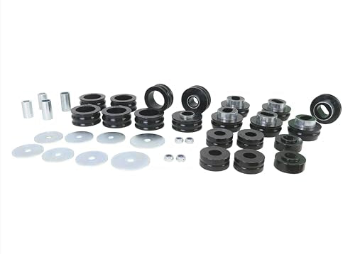 Whiteline W93500 Body Mount Bushing Assembly Compatible with 81-91 K5 Blazer, Blazer, Jimmy
