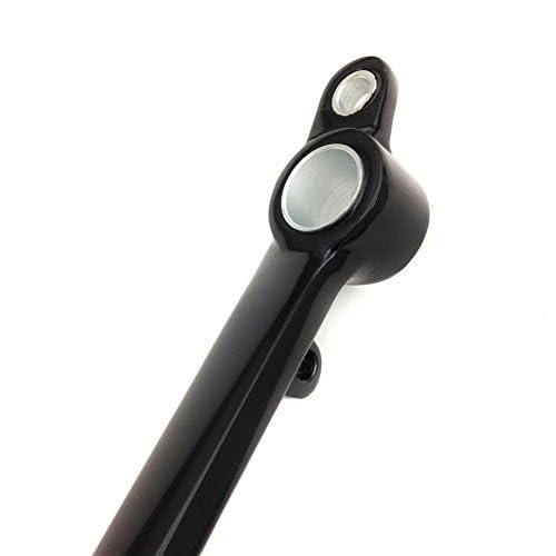 XKH- Motorcycle Black High Tensile Strength Aluminum Folding Rear Brake Pedal Foot Lever Compatible with CBR 600/ F4 / F4i 1999-