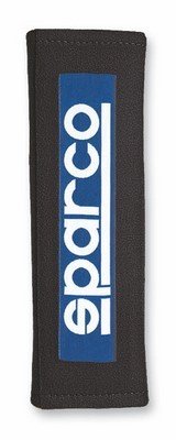 Sparco 01098S3N 3'' Black Racing Seat Belt Harness Pad