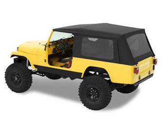 Bestop 5460815 Black Denim Supertop Classic For 1981-1985 Jeep Scrambler Cj8