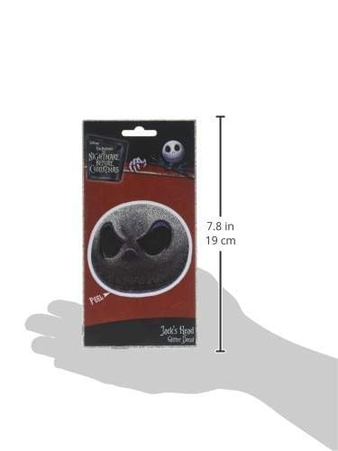 Nightmare Before Christmas 811308026889 Glitter Decal, 1 Pack