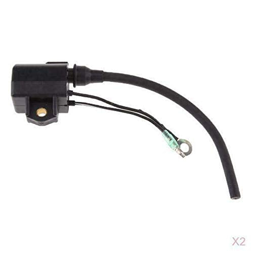 PARTSRUN Marine Ignition Coil Assy for Yamaha Outboard Motor 100 115 130 140 150 175 200 225 HP V4 V6 Replace 6R3-85570-01-00 IG
