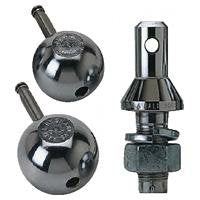 Convert-A-Ball 904 Nickel-Plated Shank with 2 Balls - 1&quot;