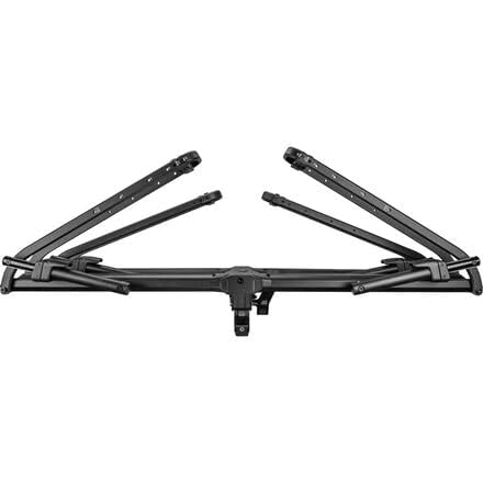 Kuat 1.25' Piston Pro Platform Rack - Secure Rugged Durable Portable Foldable Easy-To-Use No Frame Contact Dual Ratchet 2-Bike Hauling Platform With 5' Max Tire Width