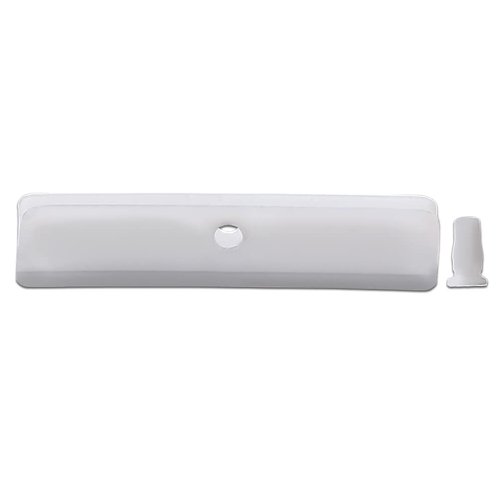 PIT66 Door Window Glass Run Channel Track Repair Guide Clip Compatible with FIAT 500 2012-2019 Left and Right 2552-2015L, 2552-2