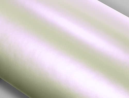 VViViD+ Matte White to Purple Space Pearl Vinyl Car Wrap Film (1.5ft x 5ft)