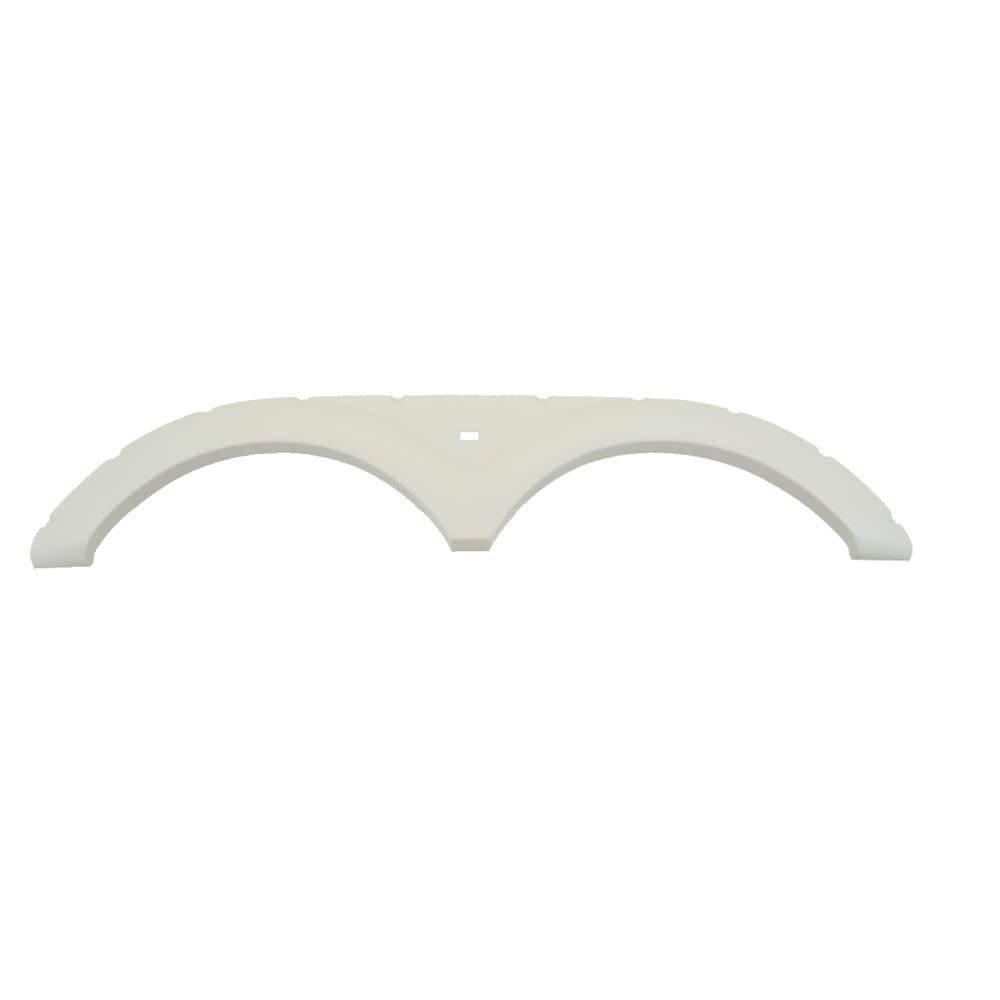 Icon 01705 Tandem Axle Fender Skirt Fs1705 For Keystone - Polar White