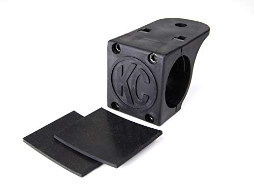 Kc Hilites 7307 Tube Clamp Light Mount Bracket For 1.75'' To 2'' Diameter Round Light Bars And Roof Racks - Single