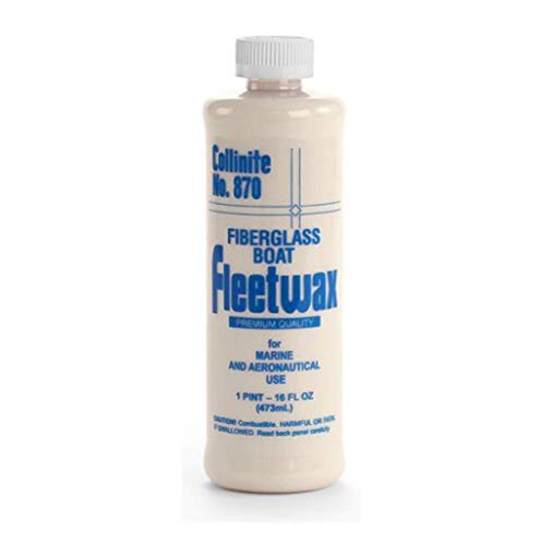 Collinite 870 All-In-One Cleaner Wax For Marine/Rv. Removes Oxidation + Restores Look + Provides High Gloss Shine In One Single