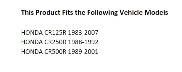 Tusk Folding Shift Lever Black/Red Tip Compatible With Honda Cr125R 1983-2007