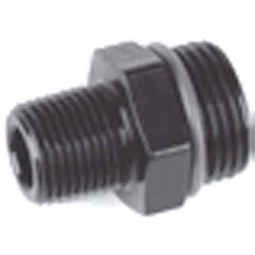 Fragola 494001-BL Adapter Fitting (#10 ORB x 3/8 MP Black), 1 Pack