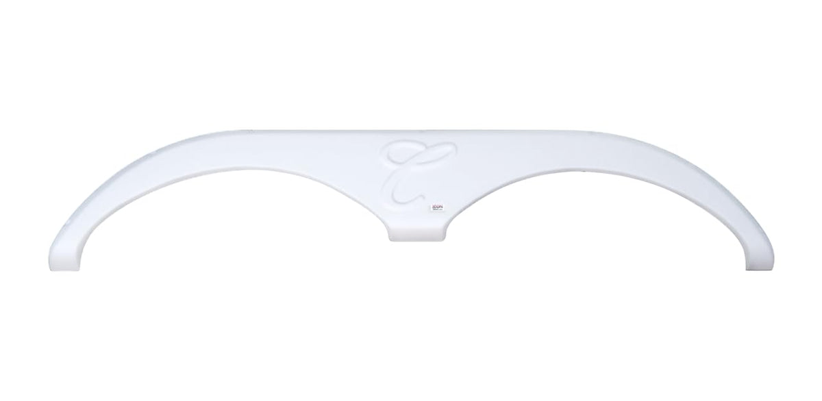 Icon 01655 Tandem Axle Fender Skirt Fs785 For Forest River Cardinal - Polar White