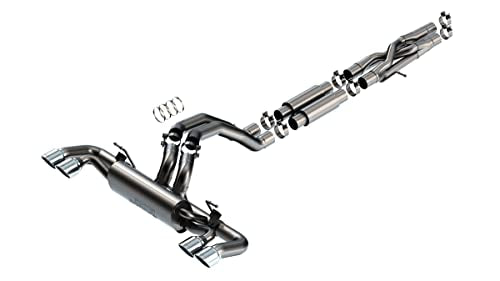 Borla 140892 Cat-Back Performance Exhaust System For 2021-2023 Jeep Wrangler Rubicon 392 Jlu 6.4L V8 Automatic Transmission 4 Wh