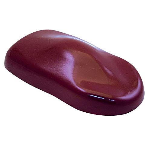 Hotcoat Powder Coat Maroon 8 Oz Durable Smooth Finish Impact Chemical Resistant