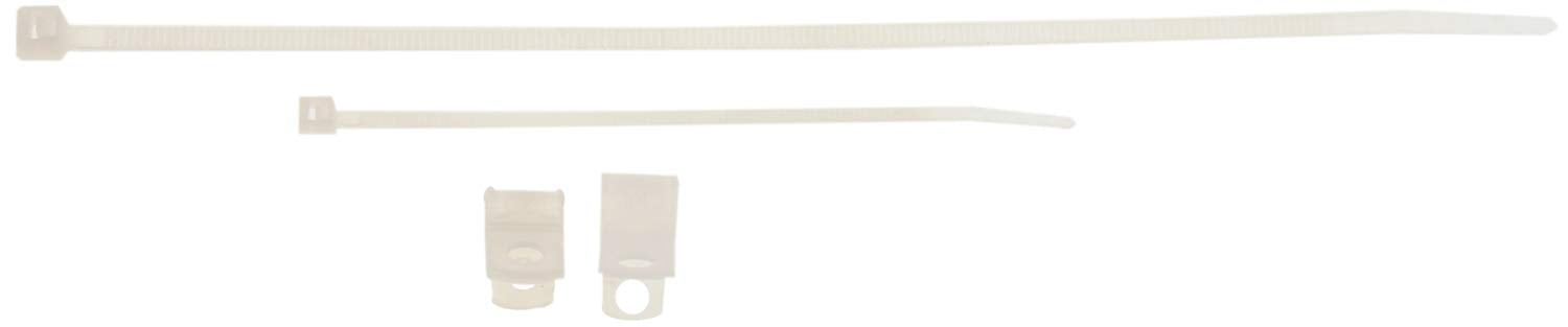Dorman 85610: 4 And 8 Inch Clear Wire Tie And Nylon Clamp