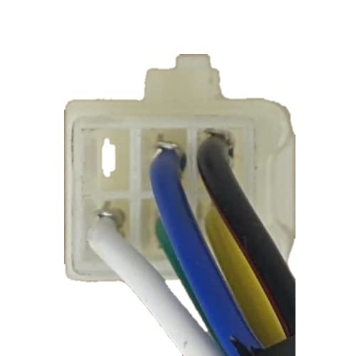 Stator Magneto 6-coil - 5 Wire - For 110cc 125cc 140cc Apollo Dirt Bikes with lights Plug and Play (With Plate)